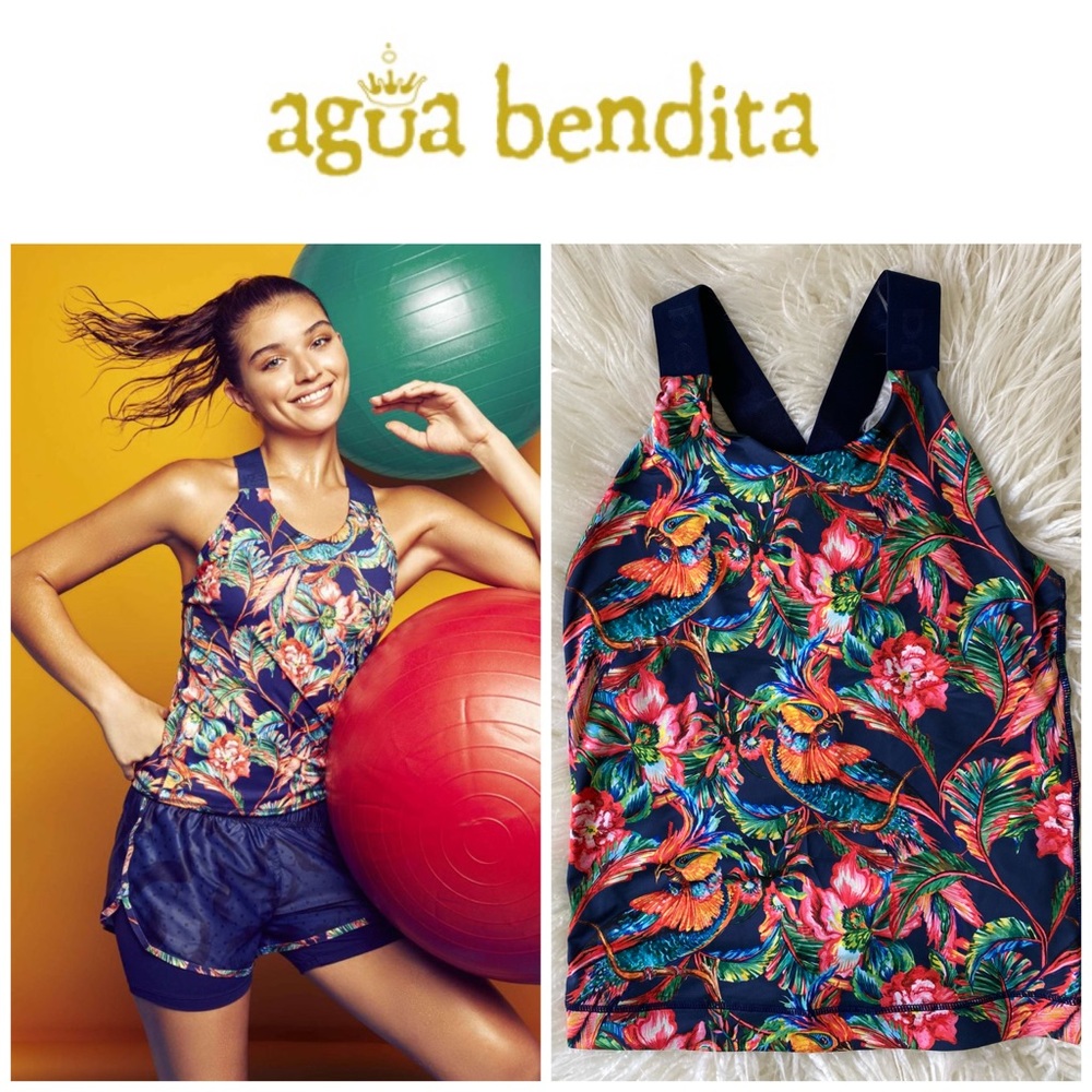 Agua Bendita Activewear Tank Top Bendito Pajaro